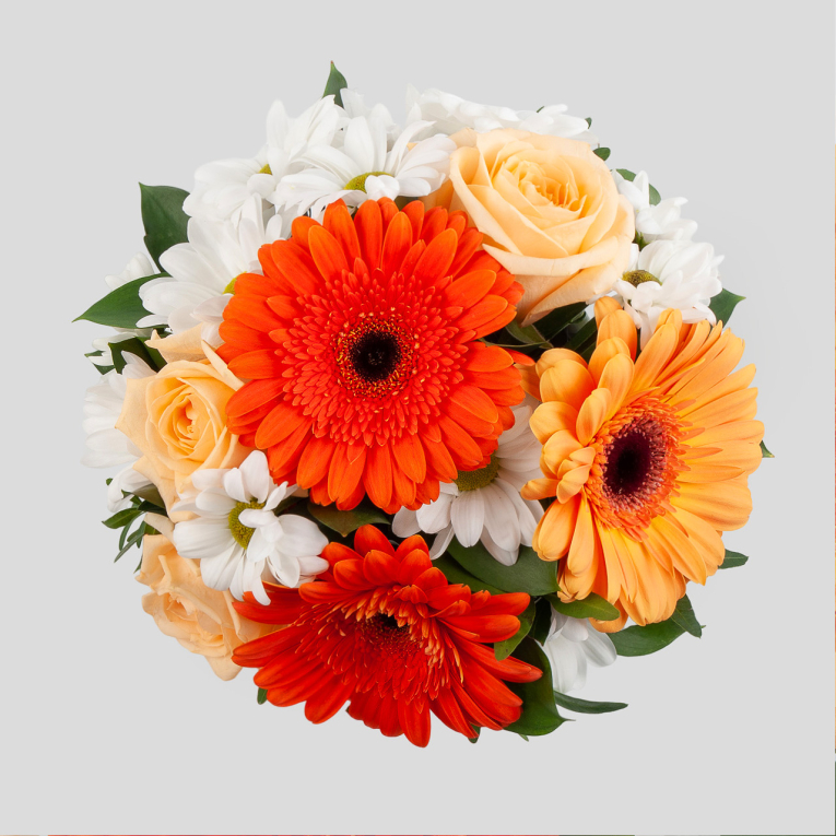 Композиция в кашпо Солнечный путь