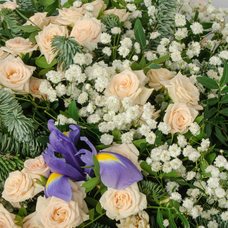 Букет Снежная симфония