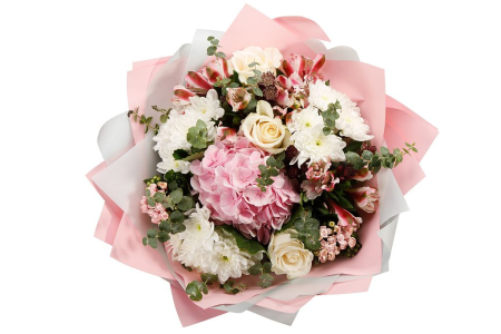 Букет Розовый зефир