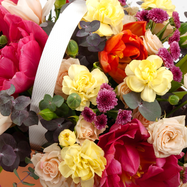 Букет в коробке Юное сердце