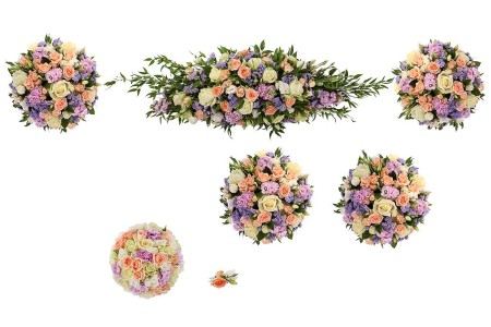 Свадебный комплект Нимфа (люкс)