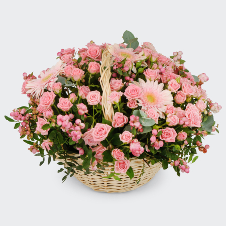 Букет в корзине Волны прибоя