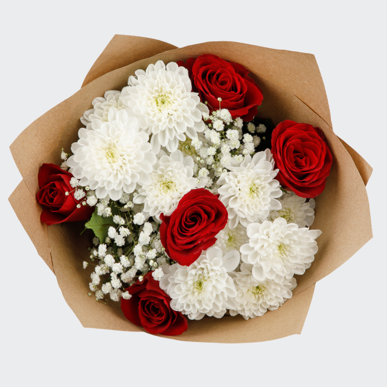 Букет Алый поцелуй