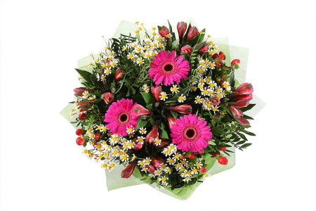 Букет Цветочная азбука