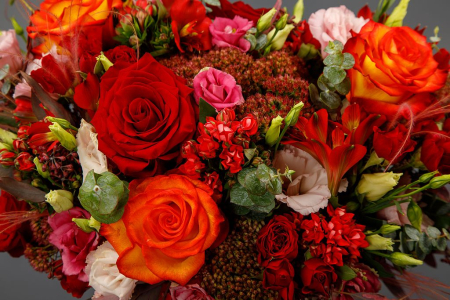 Букет в коробке Светская жизнь