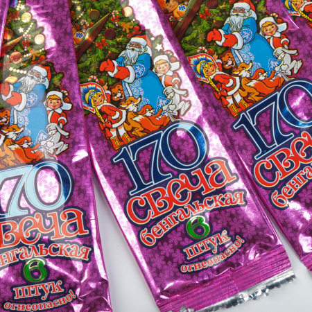 Свечи бенгальские (17 см)