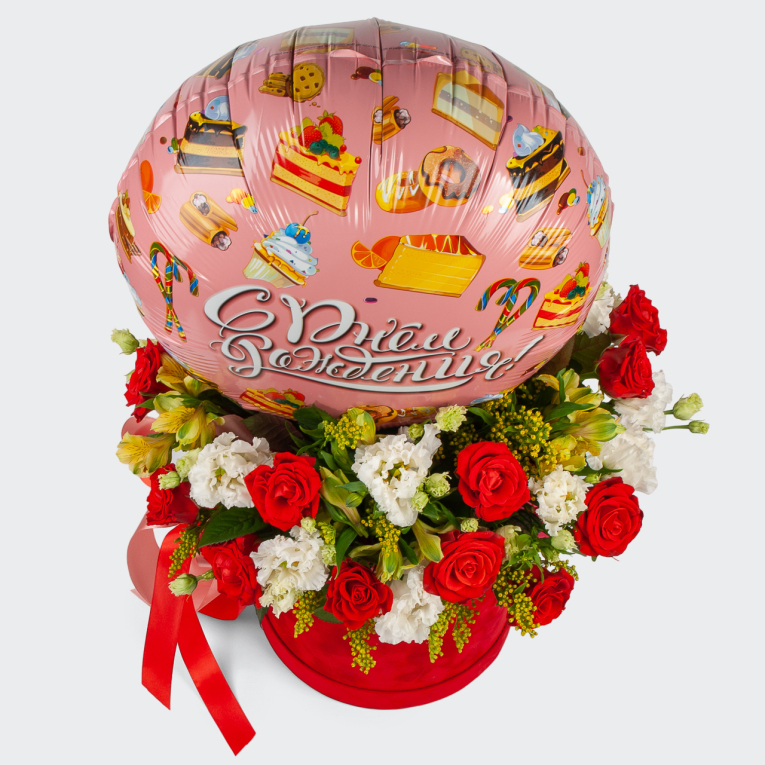 Композиция Красный бархат