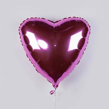 Воздушный шар «Ажурное сердце» (бордо) Воздушный шар «Ажурное сердце» (бордо)