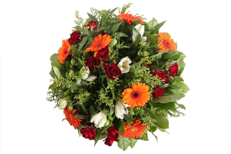 Букет Оранжевые солнышки