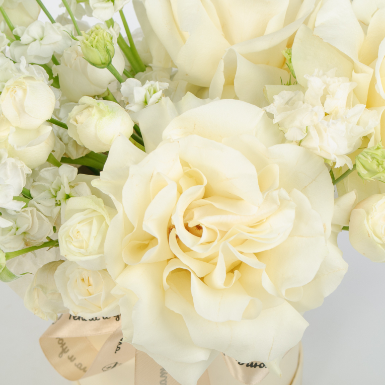 Букет в коробке Уютное утро