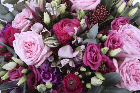 Букет Розовое вино