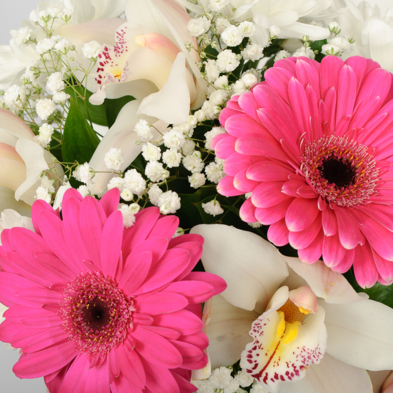 Букет в коробке Нежность в ладонях