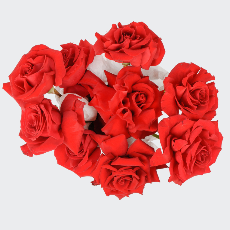 Букет в коробке Валентинка (9 роз)