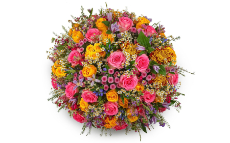 Букет в корзине Простое чудо