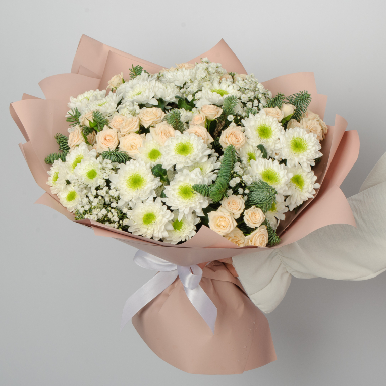 Букет Персиковое вдохновение