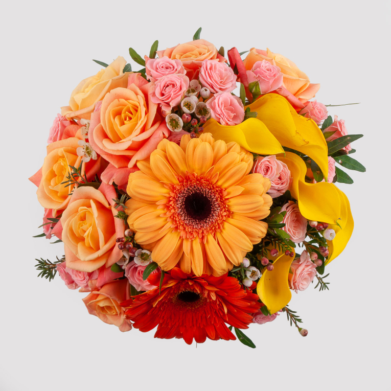 Букет в коробке Цветочное сокровище