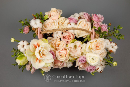 Букет в кашпо Сказочная страна