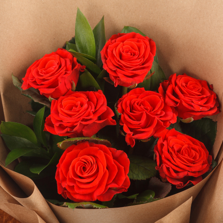 Букет роз Алая мечта
