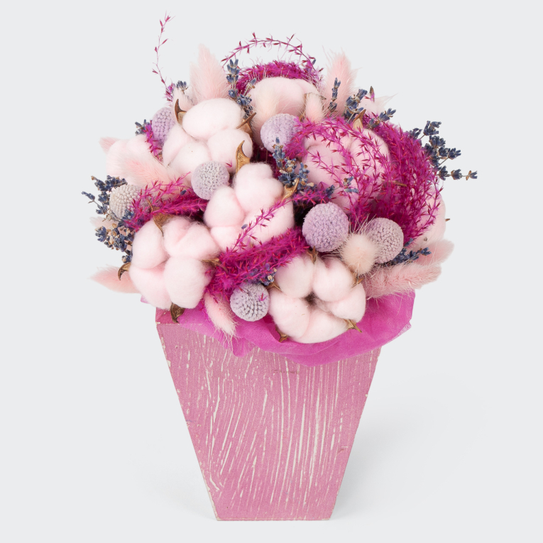 Композиция Розовая подушка