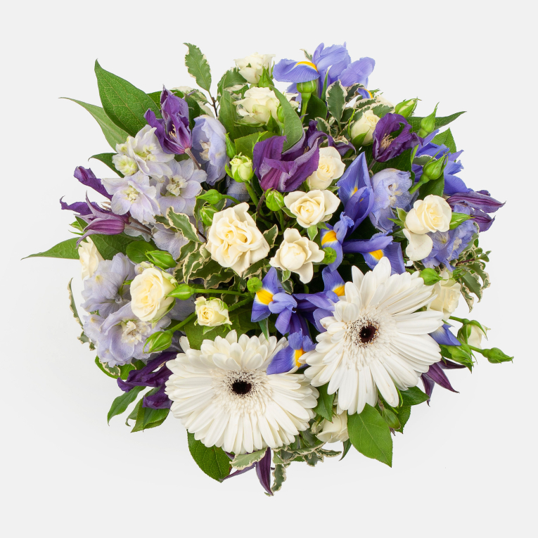 Букет в шляпной коробке Затерянный сад