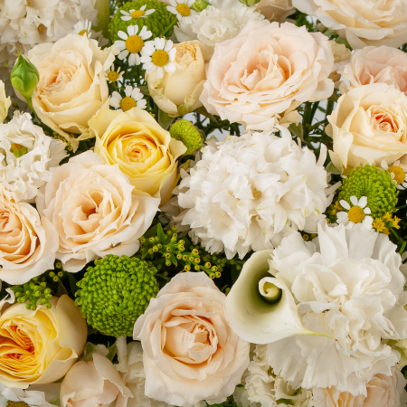 Букет в ящике Французский сад