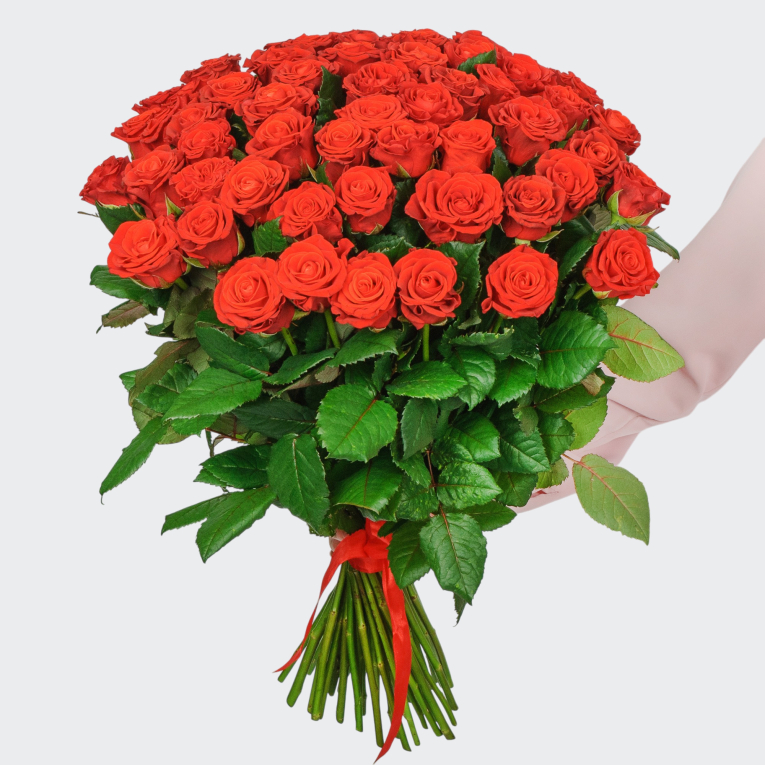 Букет из 51 розы Эль Торо