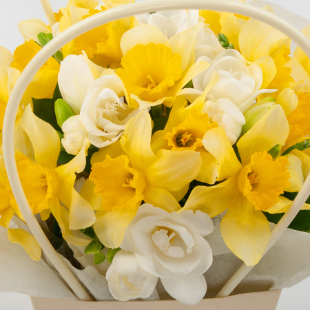 Букет в коробке Апрельское утро