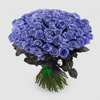Букет 75 роз Сердце океана