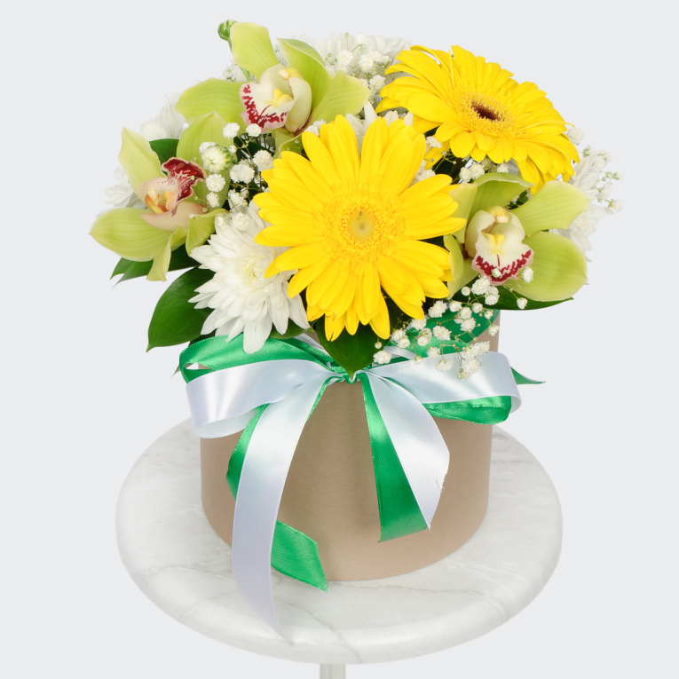 Букет в коробке Ты - моя весна