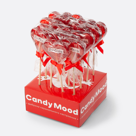 Леденец на палочке «Любовь»