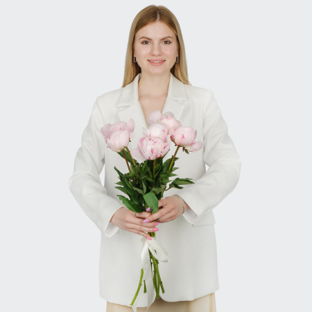 Букет из пионов 7 комплиментов