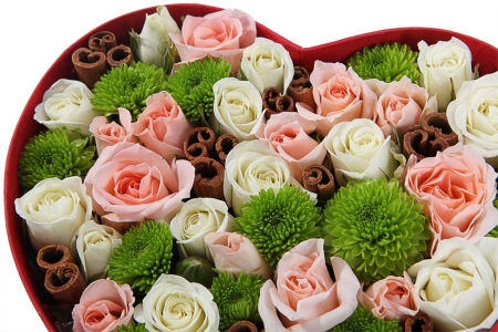 Букет Драгоценная россыпь в коробке