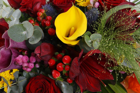 Композиция Леди тыквенная голова