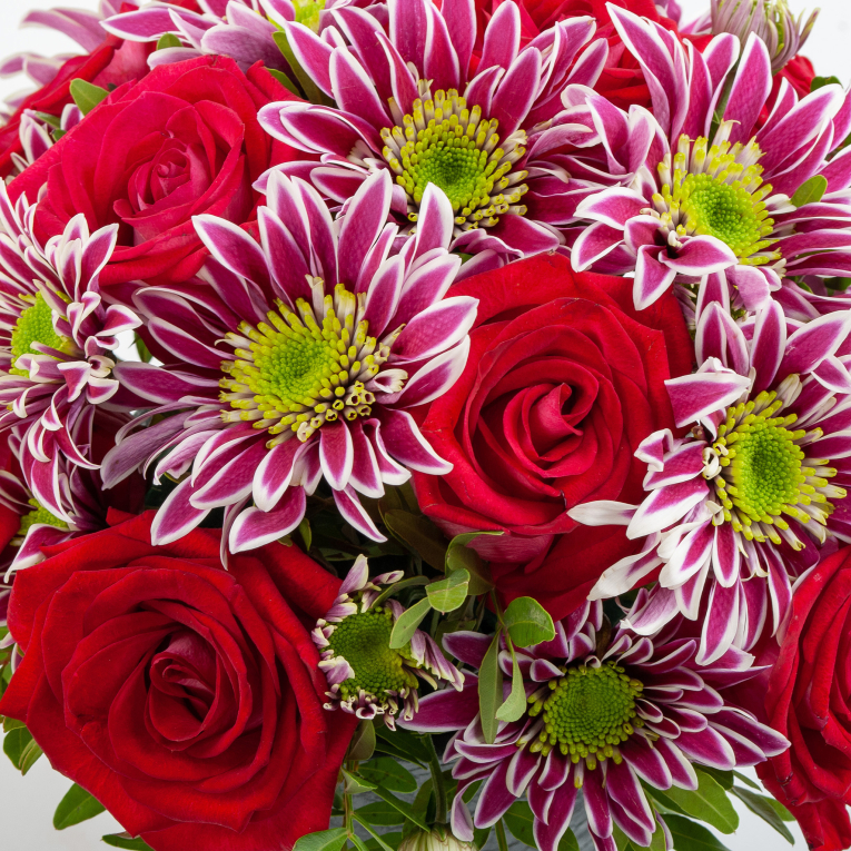 Букет в кашпо Мысли о тебе