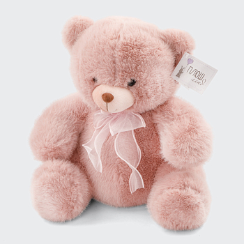 Мягкая игрушка «Мишка Барт» (розовый)