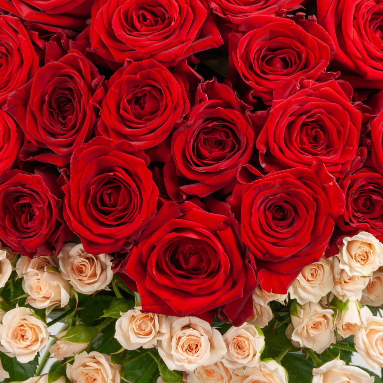 Букет из 101 розы Необыкновенное чудо