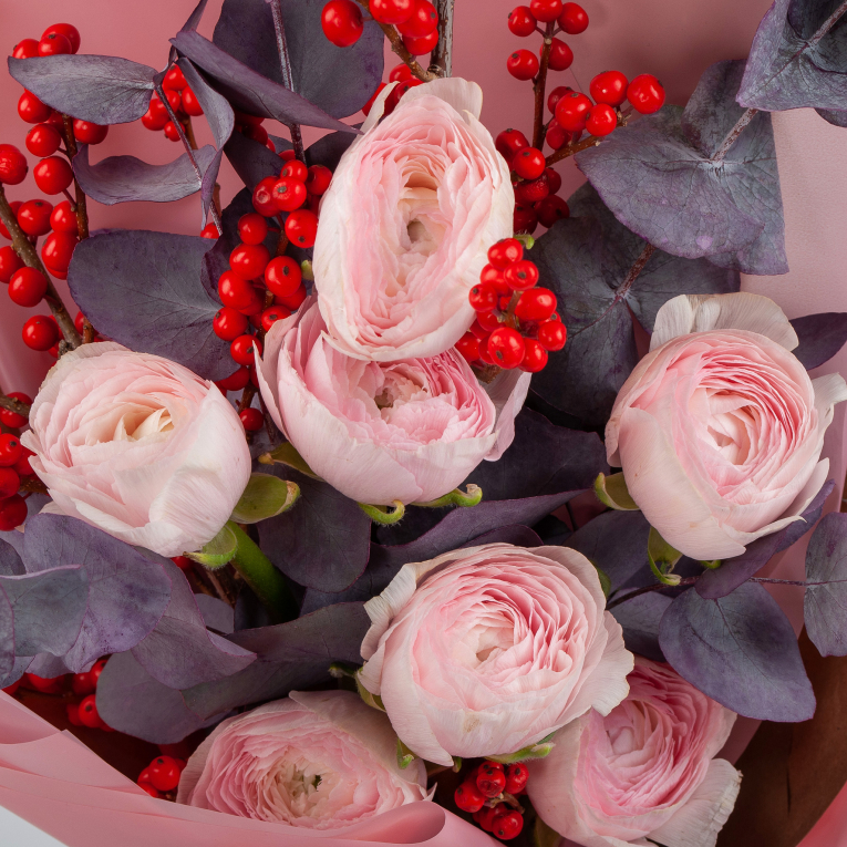 Букет Розовая маркиза