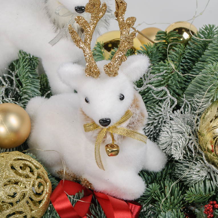 Композиция Заснеженный лес