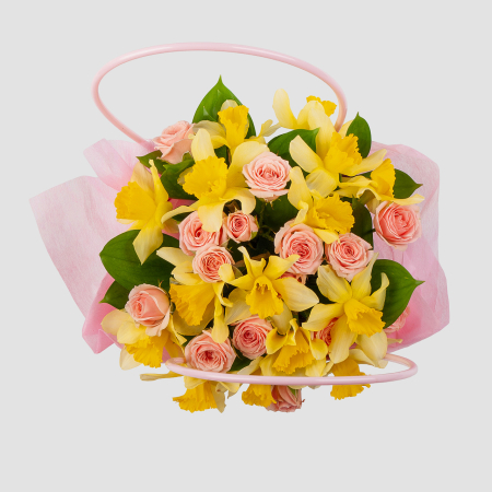 Букет в коробке Медовая весна