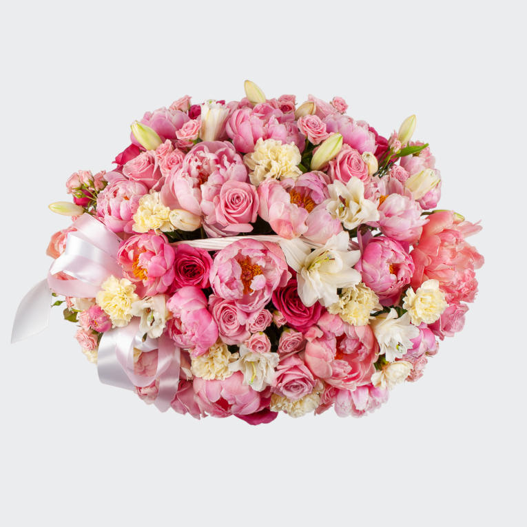 Букет в корзине Царство мечты