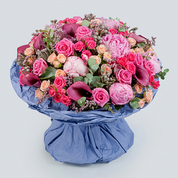 Букет Легкий румянец