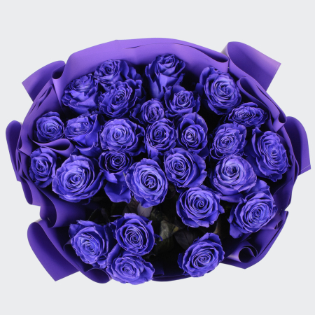Букет из синих роз Сонное царство