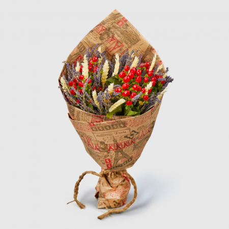 Букет с лавандой Краски зари