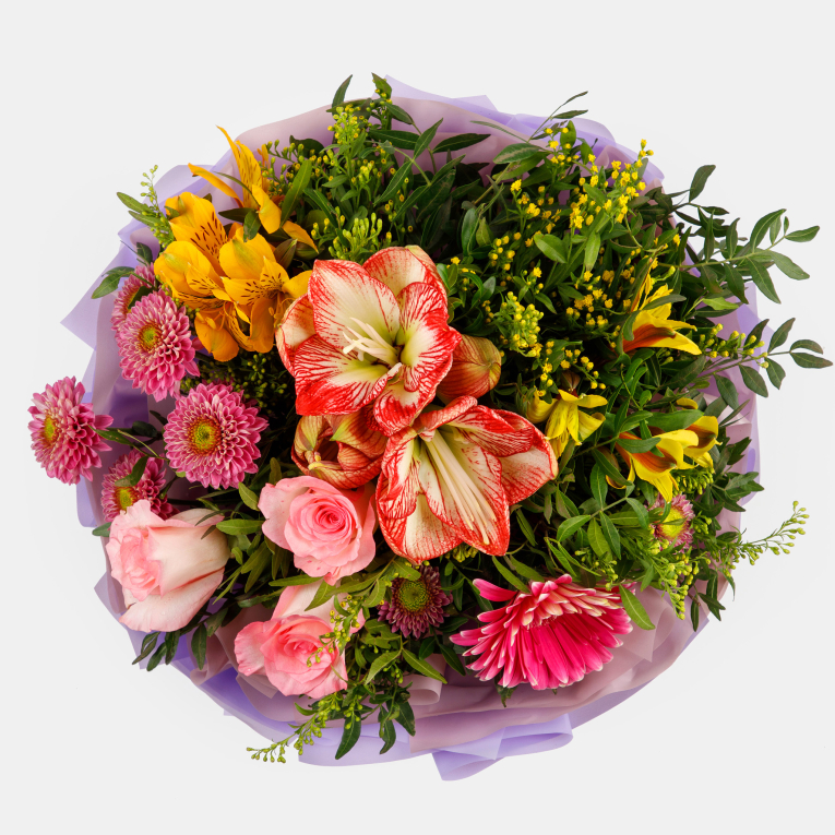 Букет Розовый спектр