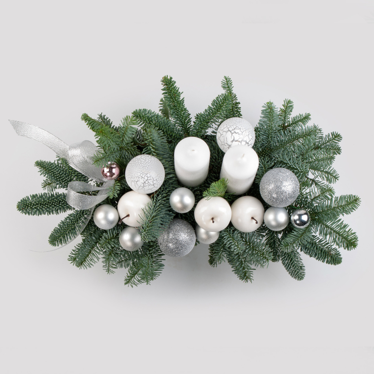 Композиция Белый иней