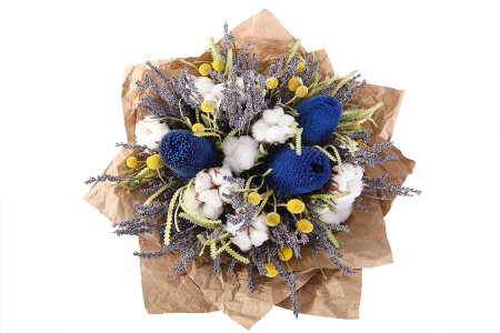 Букет с лавандой Бархатный сезон