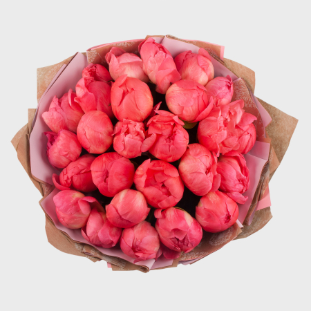 Букет из 25 пионов Летний сон