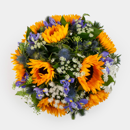 Букет в коробке Горячий сезон