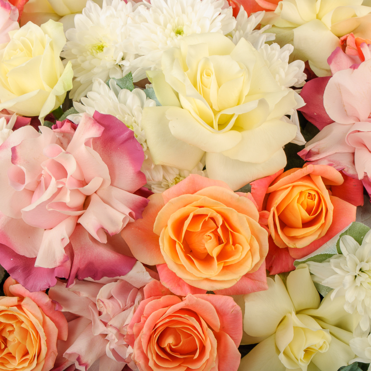 Букет в корзине Красота утра