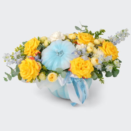 Композиция в тыкве Звездная пыль